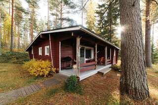 Дома для отпуска Jokiniemen Matkailu Cottages Tölvä Коттедж с 2 спальнями и сауной - А-1