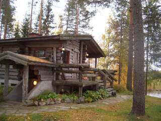 Дома для отпуска Jokiniemen Matkailu Cottages Tölvä Просторный коттедж с 2 спальнями-1